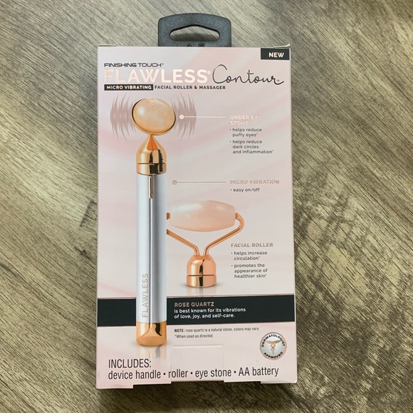 💖🛍 Micro-Vibrating Rose Quartz Facial Roller🌺🦄 - Picture 2 of 5